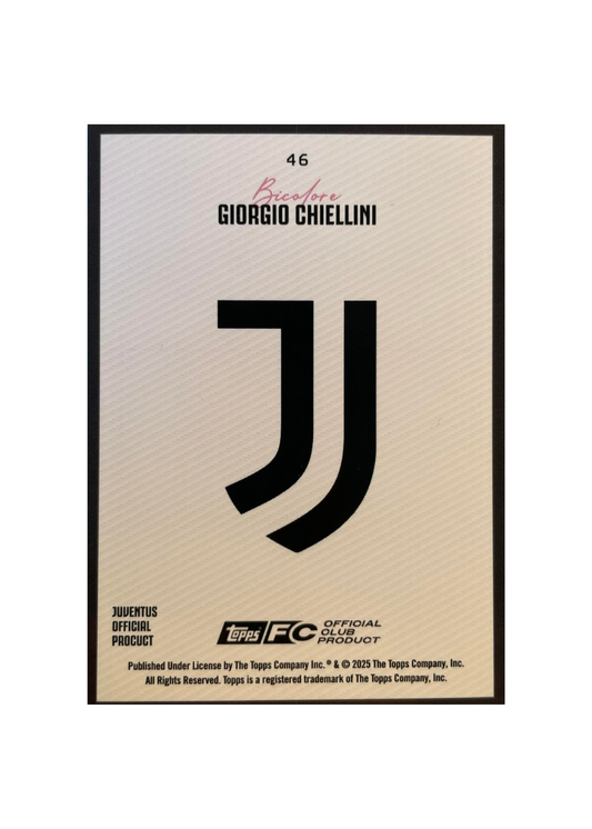 2025-26 Topps Juventus Team Set - Giorgio Chiellini Bicolore /25