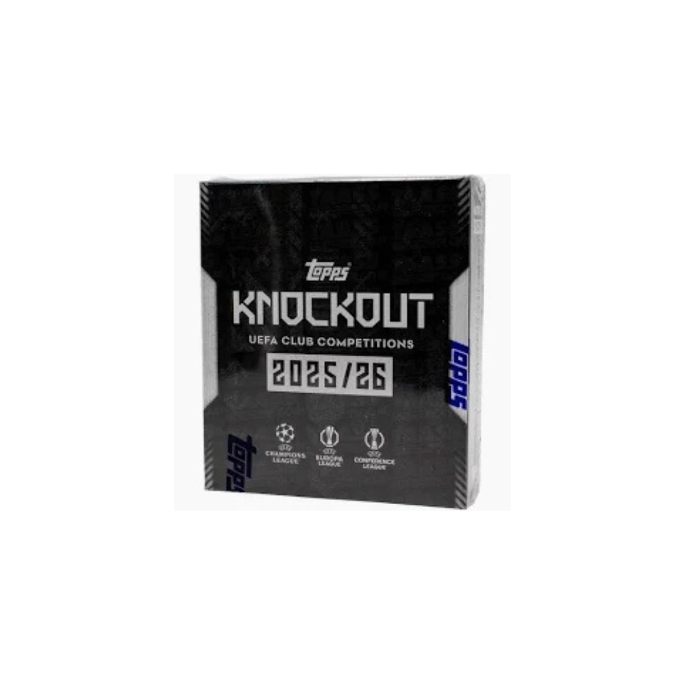 Topps UEFA Club Competitions Knockout 2025/26 - Hobby Box