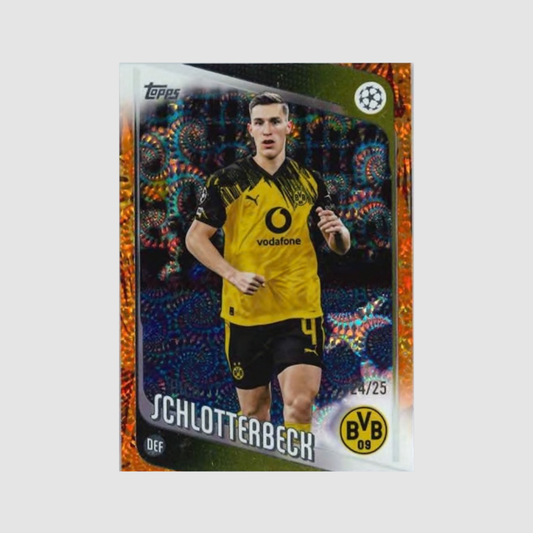2025-26 Topps carnival - Nico Schlotterbeck /25