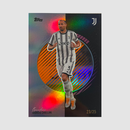 2025-26 Topps Juventus Team Set - Giorgio Chiellini Bicolore /25