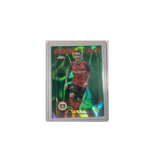 ALEJANDRO GRIMALDO GREEN LAVA /99 TOPPS CHROME 2024/25