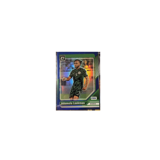 Ademola Lookman donruss optic blue /149
